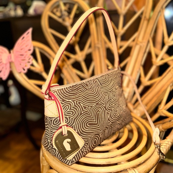 Vintage Y2K Dooney & Bourke Trippy Swirl Mini Bag - Picture 2 of 10